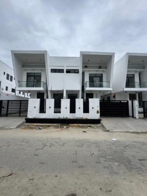 Very Spacious ,newly Built 4 Bedroom Semi Detached Duplex in Gated Est, Orchid Road, Lekki, Lagos, Semi-detached Duplex for Sale
