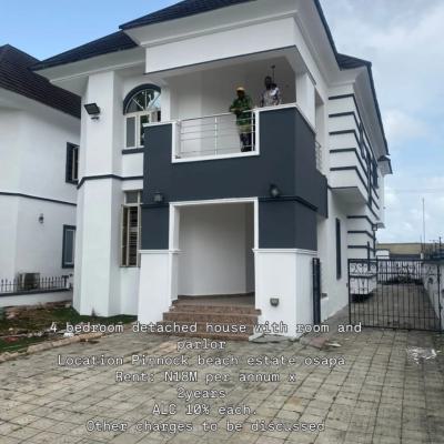 Luxury 4 Bedroom Semi-detached Duplex Pinockbeach Estate Osapa Lekki L, Pinockbeach Estate Osapa Lekki Lagos, Osapa, Lekki, Lagos, Semi-detached Duplex for Rent
