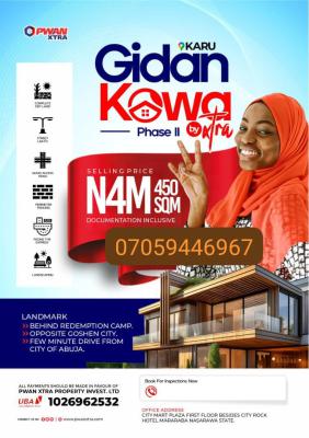 Plots of Affordable Lands, Behind Redemption Camp, Karu, Nasarawa, Mixed-use Land for Sale