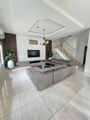 Luxurious Furnishing 5 Bedroom Duplex Fully Detached with Bq, Conversation Area Second Toll Gate, Lekki, Lagos, Detached Duplex for Sale