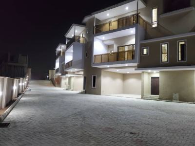 6 Units of Luxury 4-bed Terrace Duplexes + Bq -- Guzape, Abuja, Guzape District, Abuja, Detached Duplex for Sale