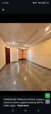 3 Bedroom Terrace Duplex, Ikota Villa Estate Ikota Lekki, Ikota, Lekki, Lagos, Terraced Duplex for Sale