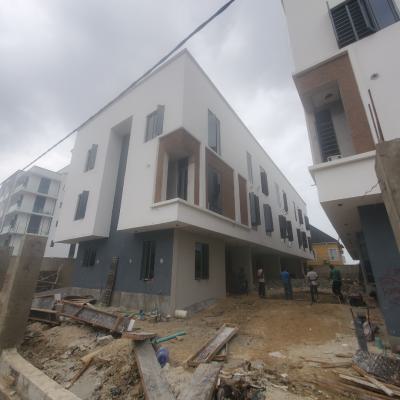 Lovely 4 Bedroom Terrace Duplex W/ Bq & 2 Kitchens in a Secured Estate, Ikate, Lekki, Lagos, Terraced Duplex for Sale
