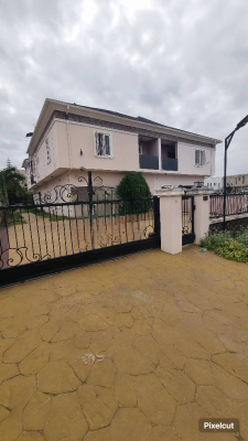 Solid 4 Bedroom Semi-detached Duplex in a Secured Estate, Ajah, Ajah, Lagos, Semi-detached Duplex for Rent