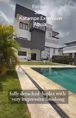 Brand New 5bedroom Detached Luxury Villa, Katampe Extension, Katampe, Abuja, Detached Duplex for Sale