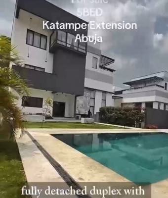 Brand New 5 Bedroom Detached Luxury Villa, Katampe Extension, Katampe, Abuja, Detached Duplex for Sale