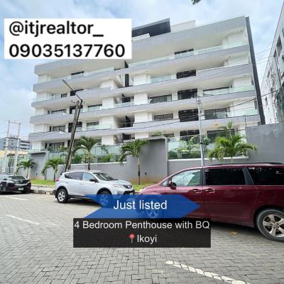 Stunning 4 Bedroom Penthouse with Swimming Pool and Bq, Ikoyi, Ikoyi, Lagos, Detached Duplex for Sale