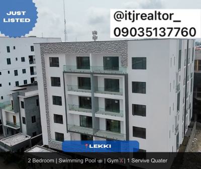 Loveky 2 Bedroom Apartment with Bq, Lekki Phase 1, Lekki, Lagos, Block of Flats for Sale