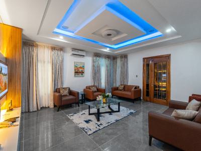 Lovely 5 Bedroom Apartment Off Admiralty Road Lekki-phase-1, African Lane, Off Admiralty Road, Lekki Phase 1, Lekki, Lagos, Terraced Duplex Short Let