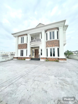 a Fine 5 Bedroom Fully Detached Duplex with Bq in a Secured Estate, Ajah, Ajah, Lagos, Detached Duplex for Sale
