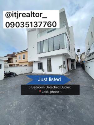 Massive 6 Bedroom Detached Duplex with Pool,cinema,gym and Bq, Lekki Phase 1, Lekki Phase 1, Lekki, Lagos, Detached Duplex for Sale