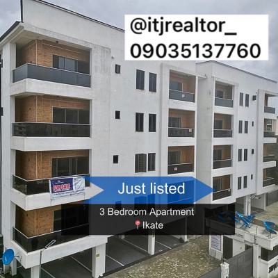 Lovely 3 Bedroom Apartment with Bq, Ikate, Ikate, Lekki, Lagos, Block of Flats for Sale