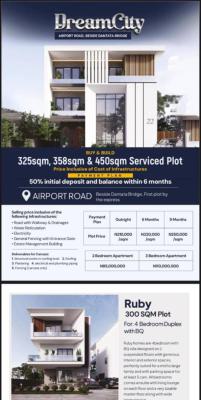 Estate Land on Airport Road By Dantata Bridge Abuja, Galadimawa, Abuja, Mixed-use Land for Sale