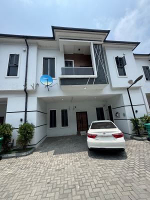 Servicenice 4 Bedroom Duplex Terrace Before Round About with Pool Gym, Orchid Road Lekkk, Lekki, Lagos, Terraced Duplex for Sale