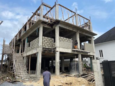 Offplan Luxurious 2-bedroom Smart Apartment in a Secured Estate, Offplan 2 Bed Apartment Within an Estate Perfect Shortlet in Chevron, Lekki, Lagos, Flat / Apartment for Sale