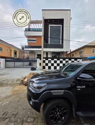 Spacious 5 Bedroom Detaced Duplex with Bq and Rooftop Terrace, Chevron, Lekki, Lagos, Detached Duplex for Sale