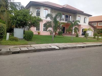 5bedroom Duplex on 1200sqm with 2 Rooms Bq, Nicon Town, Ikate, Lekki, Lagos, Detached Duplex for Sale