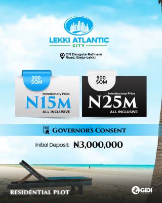 Lekki Atlantic City Estate Prime Plots Near Dangote Refinery& Sea Port, Ibeju Lekki, Lagos, Mixed-use Land for Sale