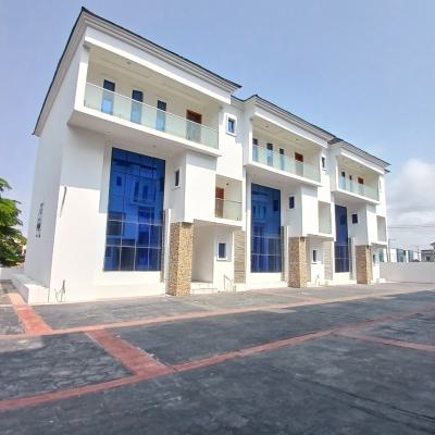 Newly Built 4 Bedroom Terrace Duplex on 2 Floors, Chevron Toll Gate, Orchid Road, Lekki, Lagos, Terraced Duplex for Sale