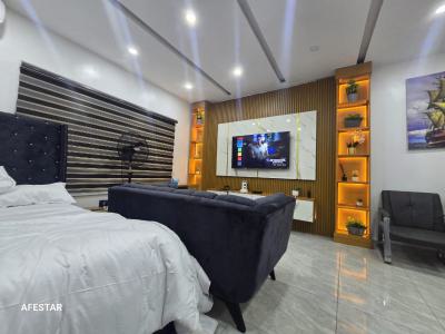 a Luxurious Room Self Contained Studio Apartment, Chevron Drive Paradise 3 Estate Chevron, Lekki, Lagos, Self Contain (single Rooms) Short Let