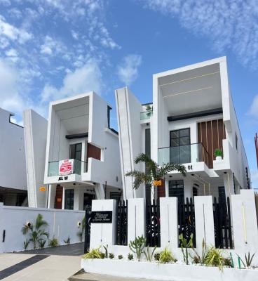 Semi Furnished Fully Detached 5 Bedrooms Duplex with Bq and Swimming P, Ikota, Ikota, Lekki, Lagos, Detached Duplex for Sale