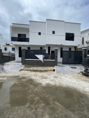 Contemporary 4 Semi Detached Duplex with Bq in a Serene Environment, Orchid Road, Lekki, Lagos, Semi-detached Duplex for Sale