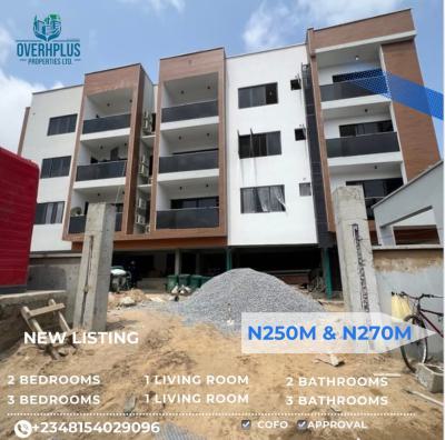 Serviced 2 and 3 Bedroom Apartments with Bq, Lekki Phase 1, Lekki, Lagos, Flat / Apartment for Sale