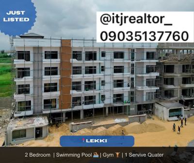 Stunning 2 Bedroom Apartment with Swimming Pool and Bq, Lekki Phase 1, Lekki Phase 1, Lekki, Lagos, Block of Flats for Sale