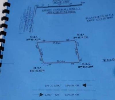 *644sqm* Commercial Land with an Old Structure, Ikate, Lekki, Lagos, Land for Sale