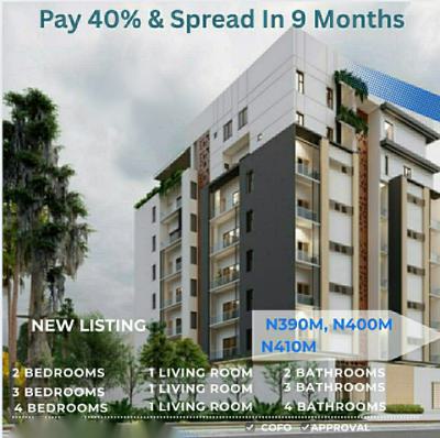 Waterfront Off-plan Luxury 4 Bedroom Apartments with Bq, Ikoyi, Lagos, Flat / Apartment for Sale