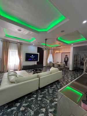 Fully Furnished 3 Bedroom Detached Duplex + 2 Bq, Standby Gen, Cinema, Osapa, Lekki, Lagos, Detached Duplex for Rent