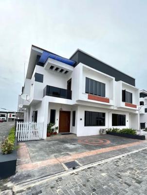 Fully Serviced 4bedroom Semi Det. Duplex with Swimg Pool, Gym, Balcony, in a Secured Estate, Ologolo, Lekki, Lagos, Semi-detached Duplex for Rent
