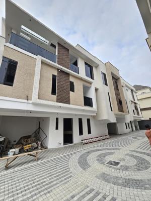 Spacious 4 Bedroom Terrace Duplex with Pool & Bq in Secure Estate, Lekki Phase 1, Lekki, Lagos, Terraced Duplex for Sale