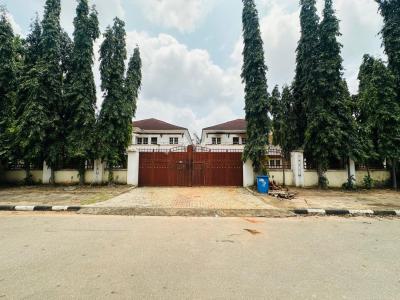 Beautiful 2400 Sqm Residential Plot with 2 Old Structures on It, Cofo., Serene Neighborhood, Tarred Access Road, Asokoro District, Abuja, Residential Land for Sale