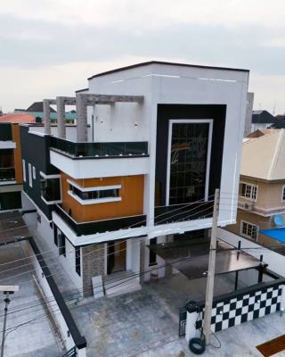 6 Bed Fully Automated Smart Duplexes with Penthouse & a Bq, Chevron Drive, Lekki, Lagos, Detached Duplex for Sale