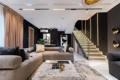 Luxury 4-bedroom Penthouse Available Now for Short Or Long Stay, Lekki Phase 1, Lekki, Lagos, Flat / Apartment Short Let