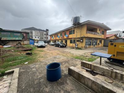 1056sqm, with 4units of 3bedroom Flat on It in a Secured and Lovely Es, Ogba, Ikeja, Lagos, Block of Flats for Sale