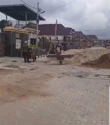 Cornerpiece Land Measuring 1 Plot, Green Field Estate, Ago Palace, Isolo, Lagos, Residential Land for Sale