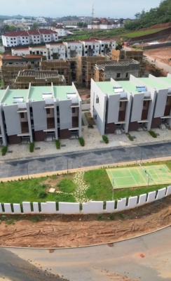 4bedroom Terrace Duplex with 2 Living Room and a Bq, Guzape District, Abuja, Terraced Duplex for Sale