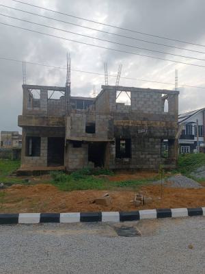 Excellent 5 Bedroom Duplex Carcass, Behind Shara Fiiling Station, Lugbe District, Abuja, Detached Duplex for Sale