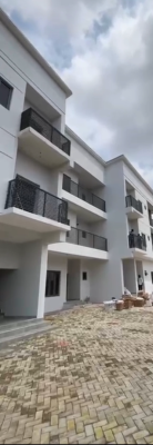 Brand New 3 Bedrooms Block of Flats with a Bq in a Very Nice Estate., Gaduwa, Abuja, House for Rent