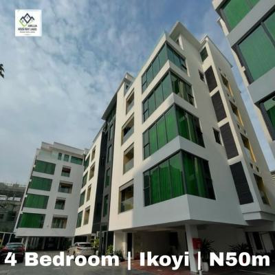 Serviced 4 Bedroom Maisonette with Bq, Old Ikoyi, Ikoyi, Lagos, House for Rent