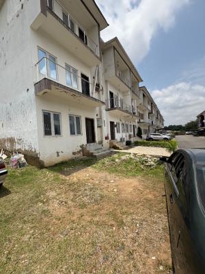 Carcass 4bedroom Terrace Duplex, Wuye, Wuye, Abuja, Terraced Duplex for Sale