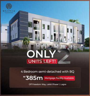 Luxury 4 Bedroom Semi-detached Duplex with Bq Fully Finished, Opposite Ultima Studios, Amore Street, Lekki Phase 1, Lekki, Lagos, Semi-detached Duplex for Sale