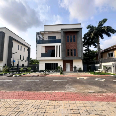 4 Units of Newly Built 5bedrooms Fully Detached Duplex with a Swimming, Utako, Abuja, House for Sale
