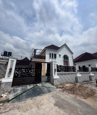 New 4 Bedrooms Detached Duplex, Family Lounge and Bq, (tarred Roads), Lokogoma District, Abuja, Detached Duplex for Sale