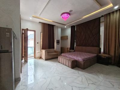 a Luxurious Furnished Self Contained with Separate Prepaid Meter, Ikota Gra, Lekki, Lagos, Self Contain (single Rooms) for Rent