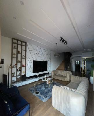 Fully Furnished 4 Bedroom Semi-detached Duplex, Osapa, Lekki, Lagos, House for Rent