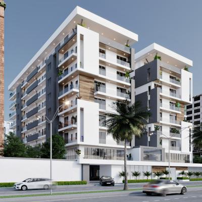 9 Floors of 4 Bedrooms Pent House with 2 Room Bq, Dglover Pearl, Ikoyi, Lagos, Block of Flats for Sale