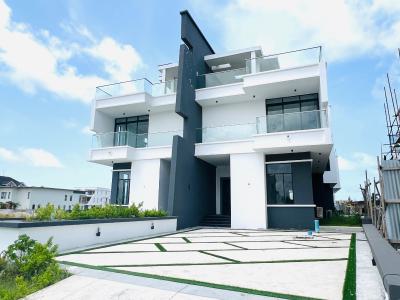 5 Bedroom Bedroom Duplex with Swimming, Cowrie Creek Estate Lekki, Ikate, Lekki, Lagos, Semi-detached Duplex for Sale